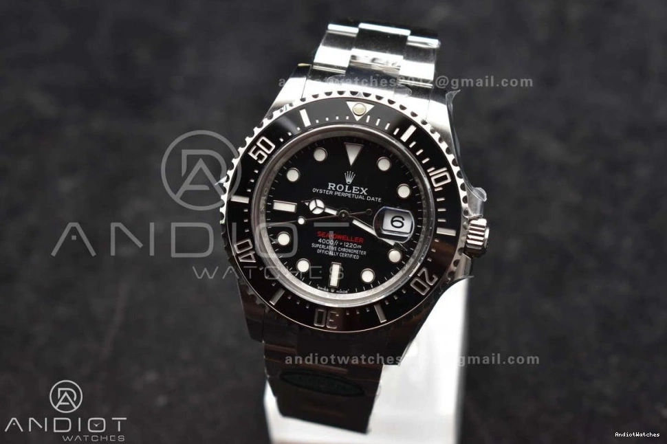 Bracelet Case 1055 Classic Best 1:1 Clean Edition and 126600 SS 904L Sea-Dweller VR 0320